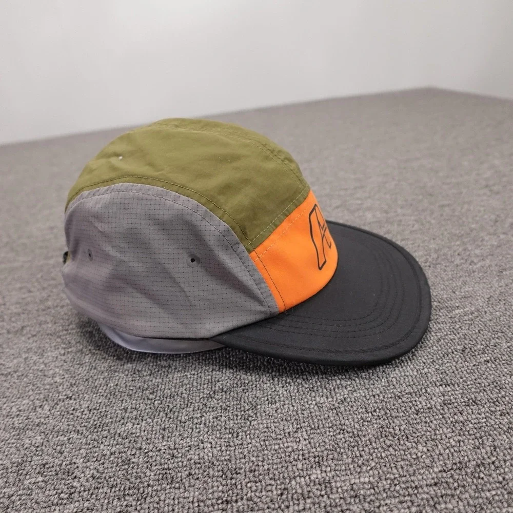Anthem Branding Hat Cap Strap Back Mens One Size Multicolor 5 Panel Nylon Trail